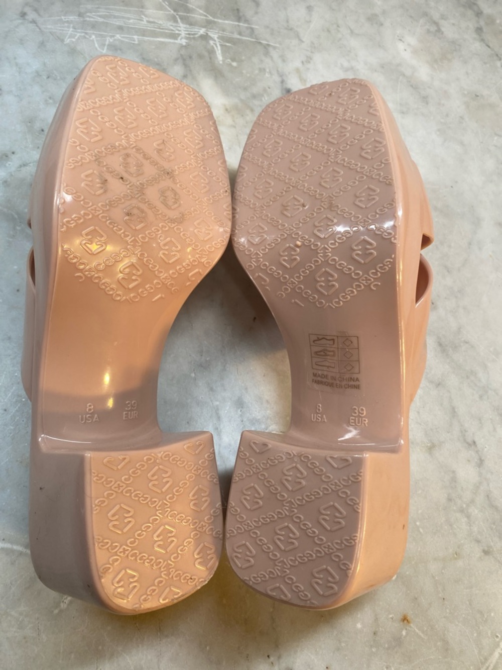 Jeffrey Campbell Bubblegum block heel sandal. - Picture 3 of 7